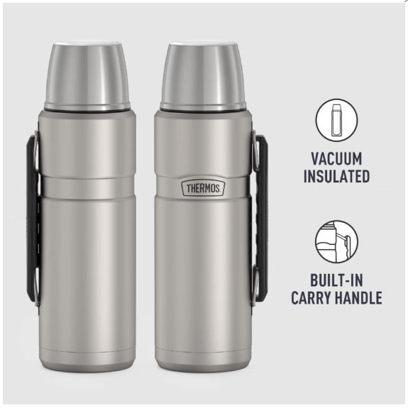 THERMOS%20SK2010%20STAINLESS%20KING%20LARGE%20MATTE%20STAINLESS%20STEEL%201.2%20LT.%20163963-AK%20’’ORGINIAL’’